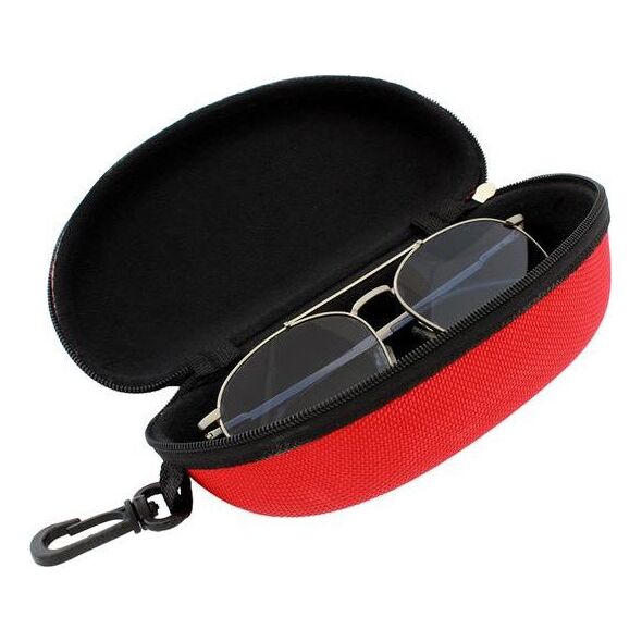 Opticum AG177F ETUI NA OKULARY FUTERAŁ KOLOR CZERWONY uniwersalny