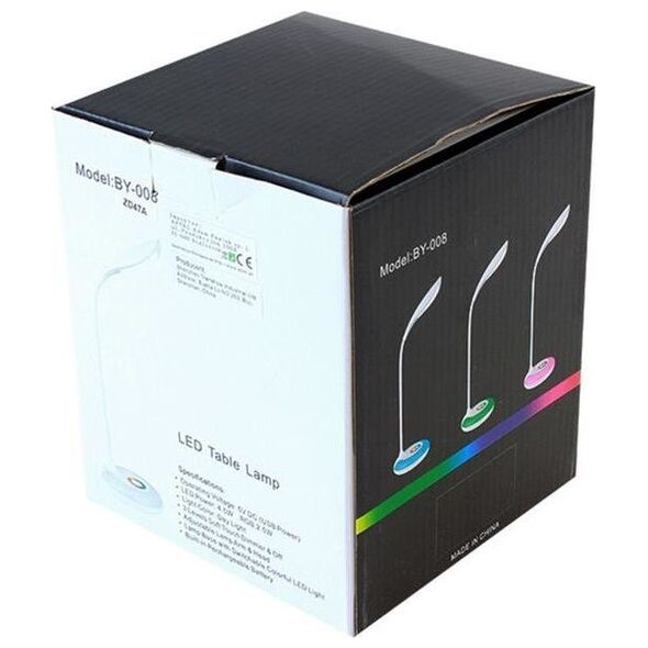 Lampka biurkowa ECpower biała  (2223-uniw)