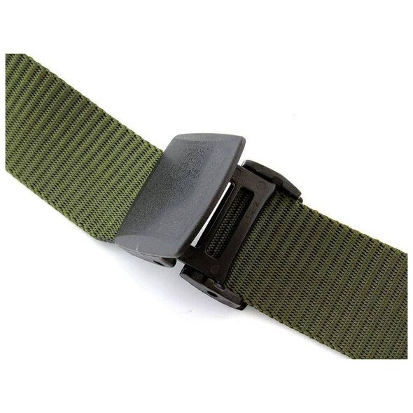 Just Fashion BQ48B PASEK PARCIANY DO SPODNI KHAKI 110CM uniwersalny