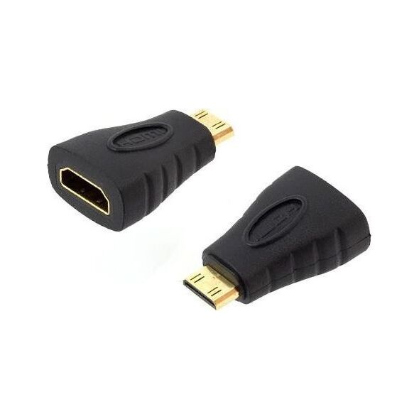 Adapter AV Hertz HDMI Mini - HDMI czarny