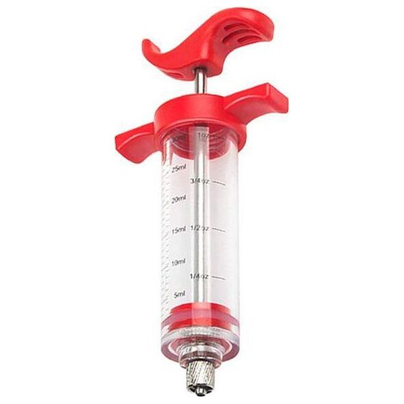 Home Appliances AG406B NASTRZYKIWARKA DO MIĘSA 30 ML + 3 IGŁY uniwersalny
