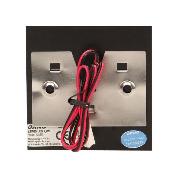 Oprawa schodowa Orno Lepus LED czarny (OR-OS-1531L3/B)