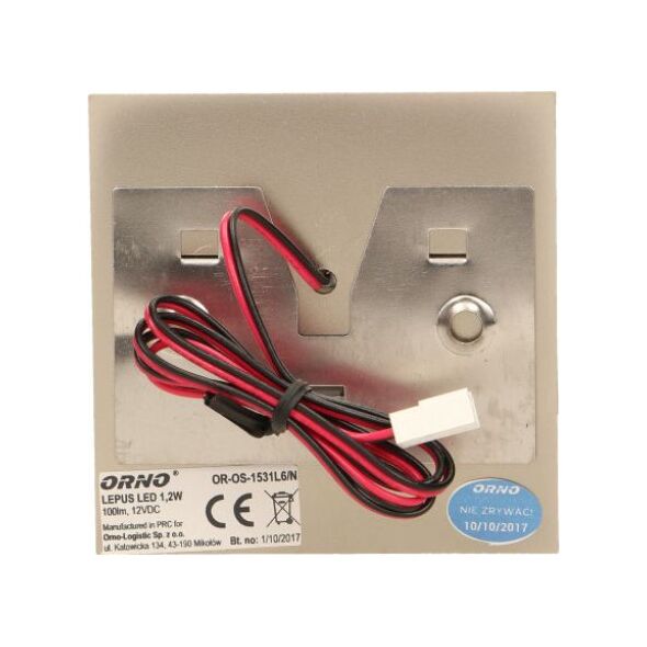 Oprawa schodowa Orno Lepus LED satynowy (OR-OS-1531L3/N)