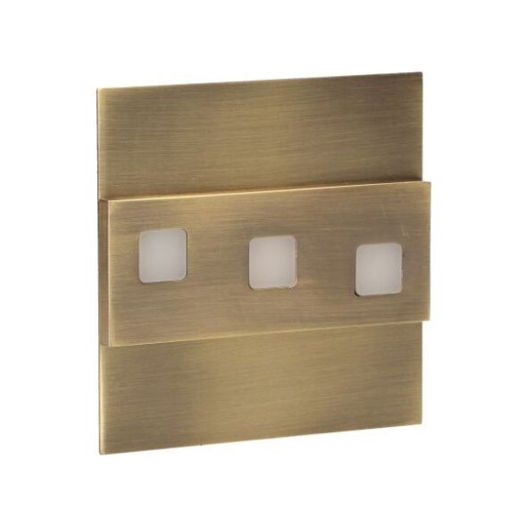 Oprawa schodowa Orno Lepus LED mosiądz mat (OR-OS-1531L3/BR)