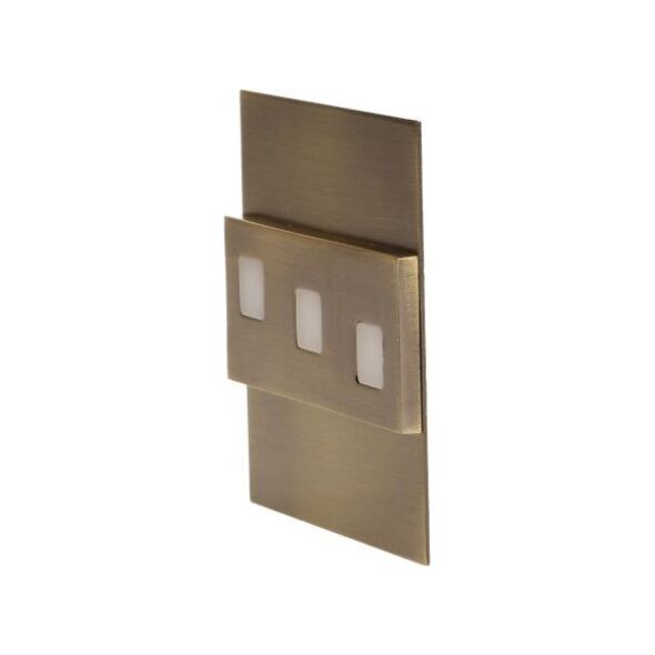 Oprawa schodowa Orno Lepus LED mosiądz mat (OR-OS-1531L3/BR)