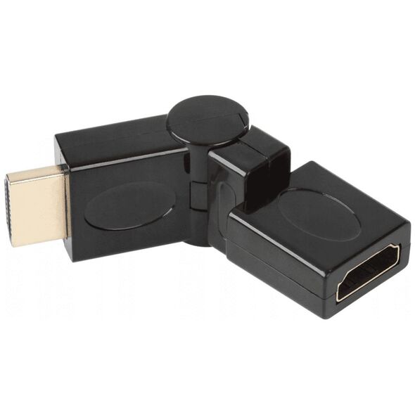 Adapter AV Cabletech HDMI - HDMI czarny (LEC-ZLA0852)