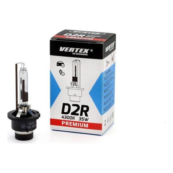 AMiO Żarówka ksenonowa, żarnik xenon D2R 6000K Premium