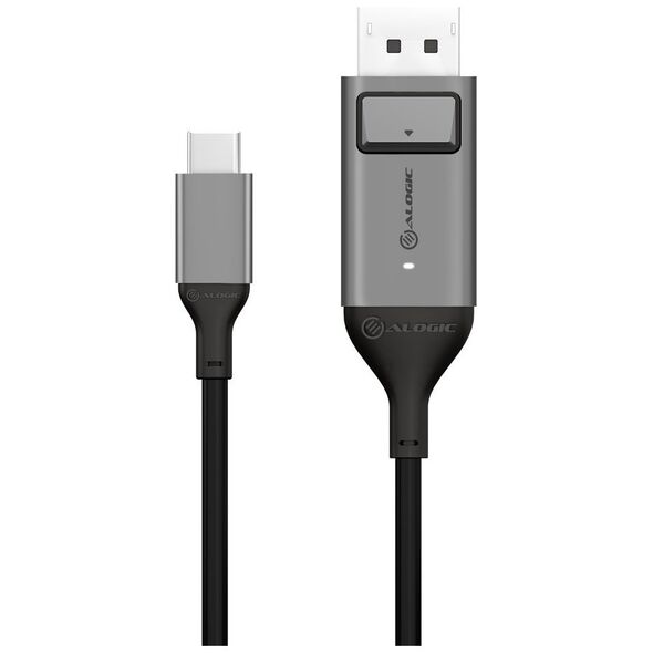 Kabel USB Alogic Alogic USB Kabel USB-C to DPort M/M 2m 4K 60Hz grau