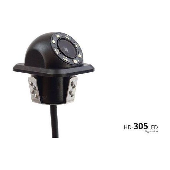 AMiO Kamera cofania HD-305 LED "Night Vision" 18 mm