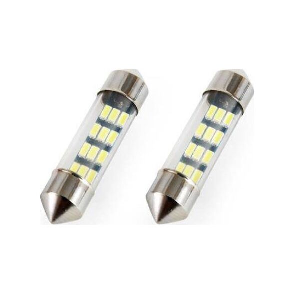 AMiO Żarówki LED STANDARD Festoon C5W 12xSMD 3014 12V 36mm