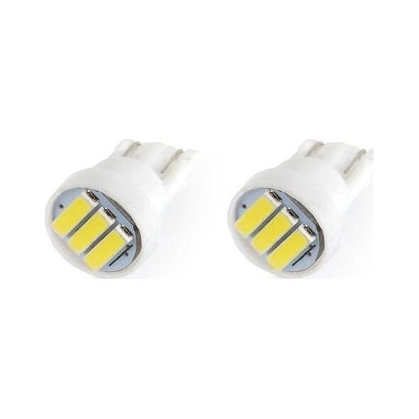 AMiO Żarówki LED STANDARD T10 W5W 3xSMD 7020 12V