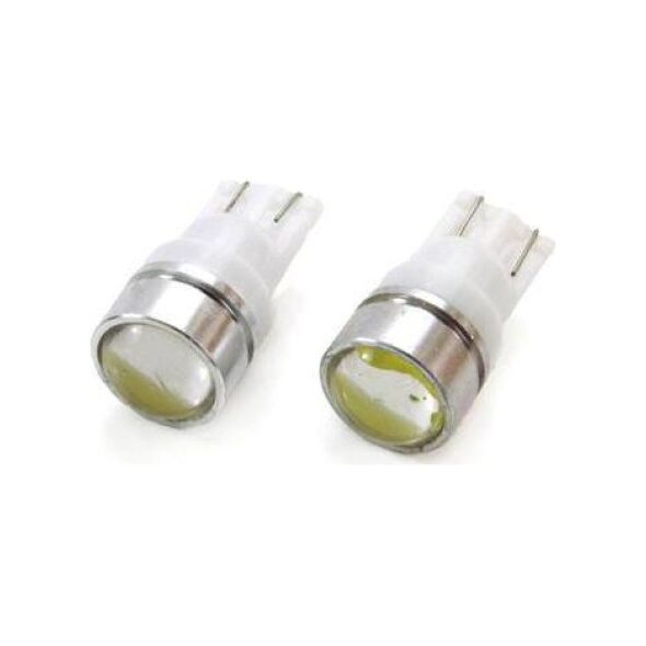 AMiO Żarówki LED STANDARD T10 W5W 3xCOB HP 1,5W 12V z soczewką