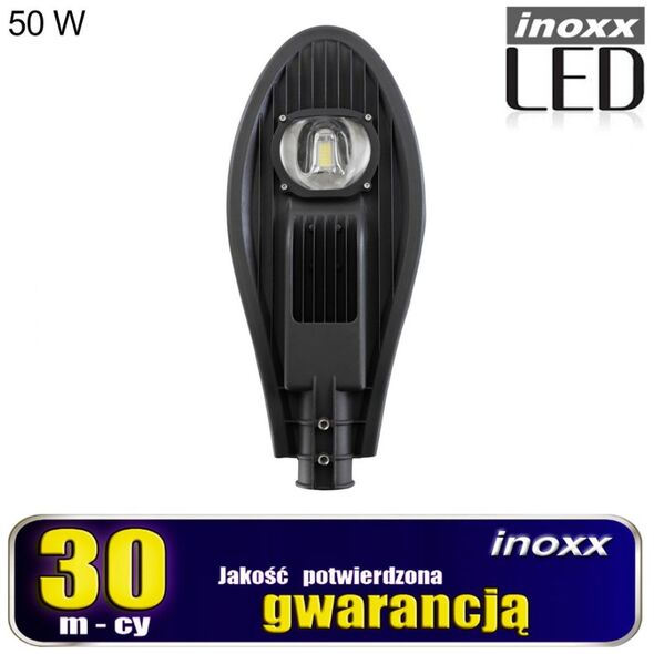 Nvox Lampa przemysłowa led latarnia uliczna 50w ip65 5000 lm zmina 6000k