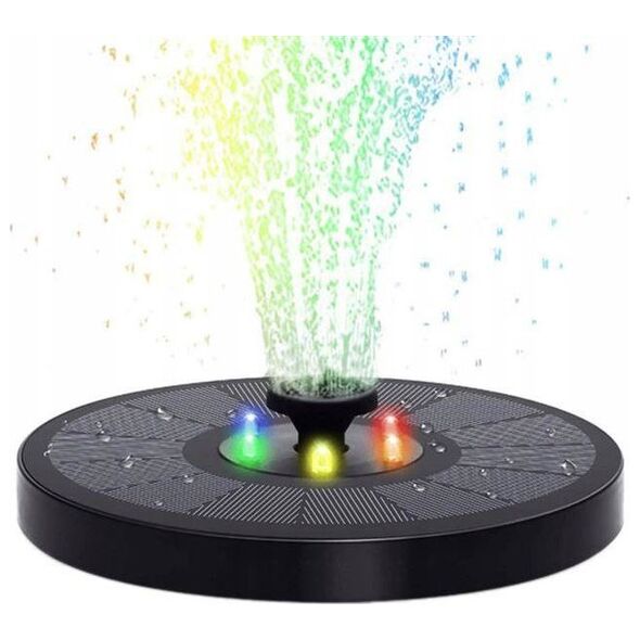 CreativeHome ZD70G FONTANNA SOLARNA POMPA DO OCZKA WODNEGO RGB