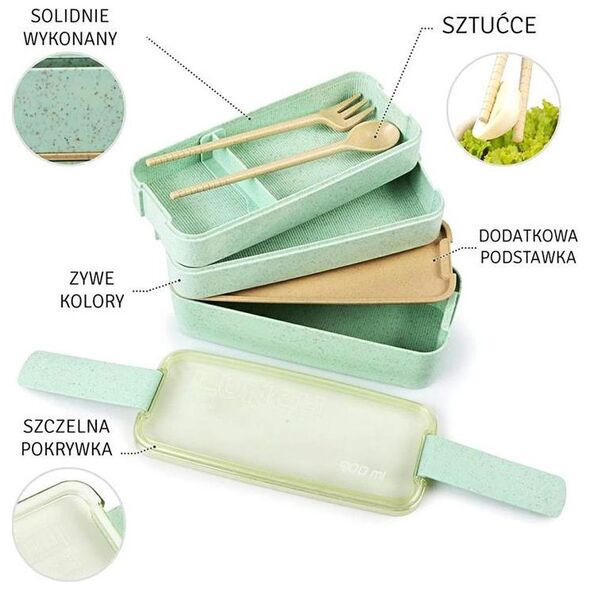 Home Appliances AG479F LUNCH BOX TERMOS OBIADOWY NA ŻYWNOŚĆ 900ml