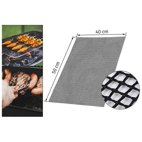 Home Appliances Mata Na Grill Teflonowa Siatka Bbq 50x40cm (Ag666d)