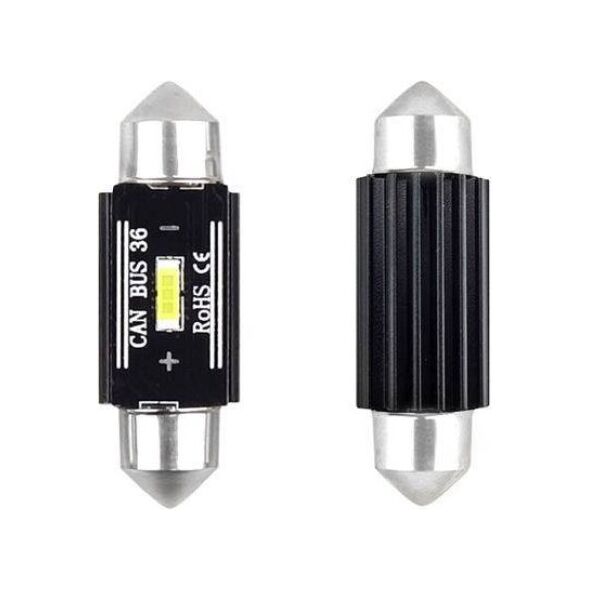 AMiO LED CANBUS 1 SMD UltraBright 1860 Festoon 36mm White 12V/24V