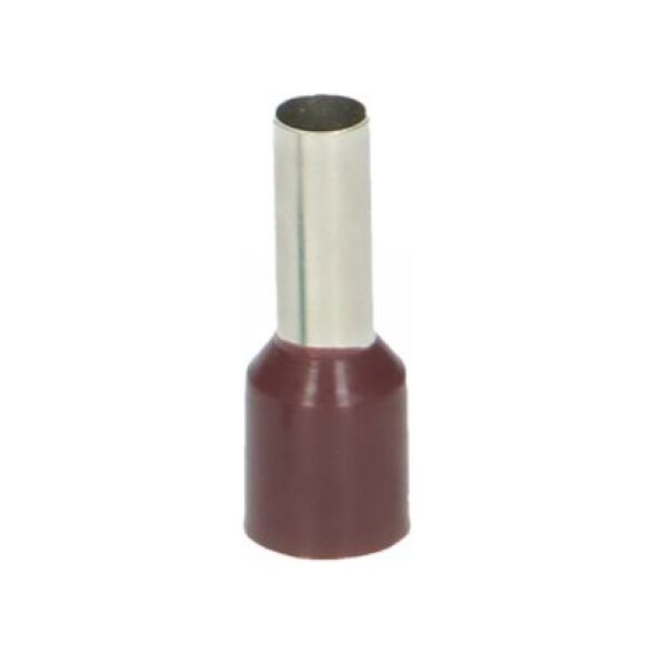 Orno Tulejka izolowana, przekrój maksymalny 10mm?, długość miedzianej tulejki 12mm, Blister 25 szt.