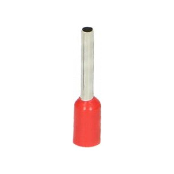 Orno Tulejka izolowana, przekrój maksymalny 1mm?, długość miedzianej tulejki 8mm, Blister 25 szt.