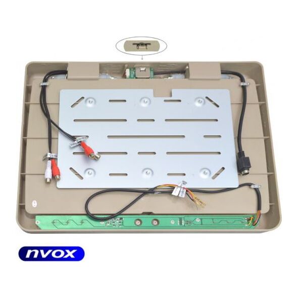 Nvox Monitor podwieszany podsufitowy LCD 22cali cale LED USB SD IR FM... (NVOX RF2289U BE)