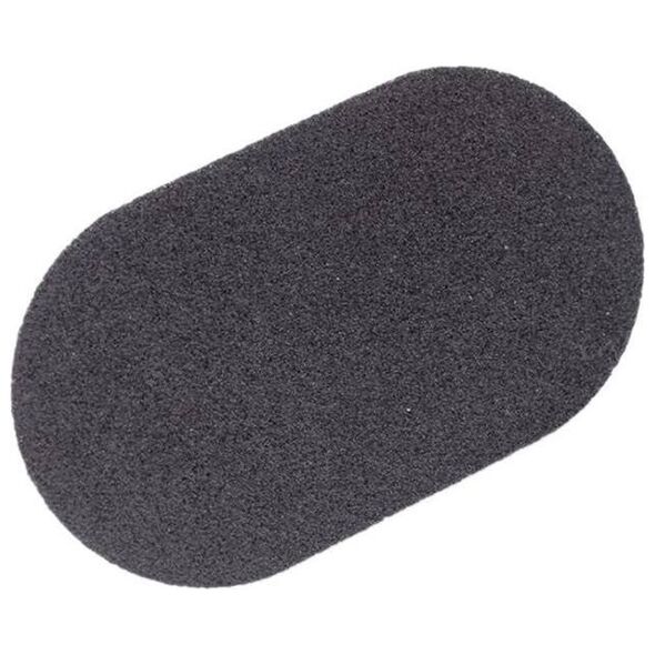 Aptel AG672F ZMYWAK GĄBKA Z UCHWYTEM DO CZYSZCZENIA 14x8 cm czarno szara