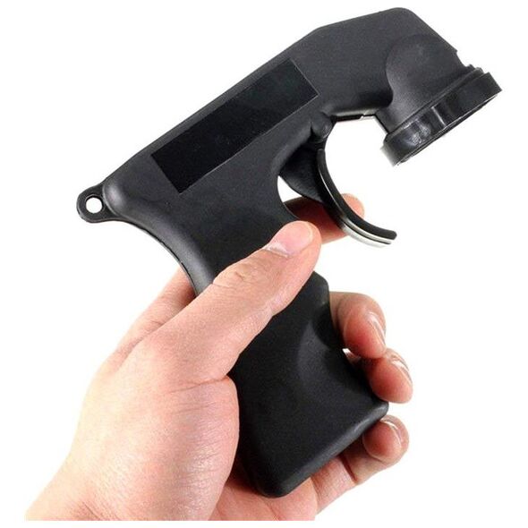 Aptel AG86B PISTOLET DO LAKIERU W SPRAYU AEROZOLU UNIWERSALNY czarny