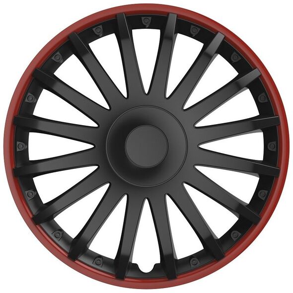 Kołpak Versaco 10293 Kołpak Crystal 14 cali Black&Red (czarny z czerwoną obwódką)