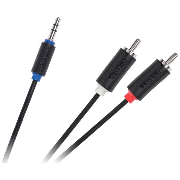 Kabel Cabletech Kabel Jack 3.5-2RCA 10m Cabletech standard
