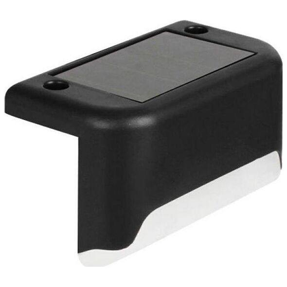 Aptel ZESTAW LAMP SOLARNYCH Schodowych 4 Lampy LED IP65 czarne ZD53C