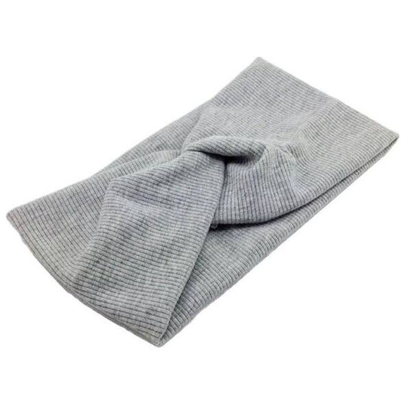Aptel OPASKA DO WŁOSÓW Z KOKARDĄ rozm. uniwersalny szara 9x23cm BQ47D