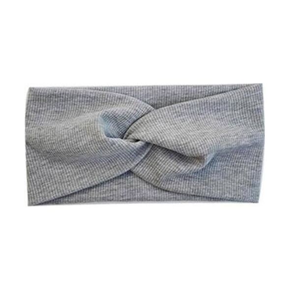 Aptel OPASKA DO WŁOSÓW Z KOKARDĄ rozm. uniwersalny szara 9x23cm BQ47D