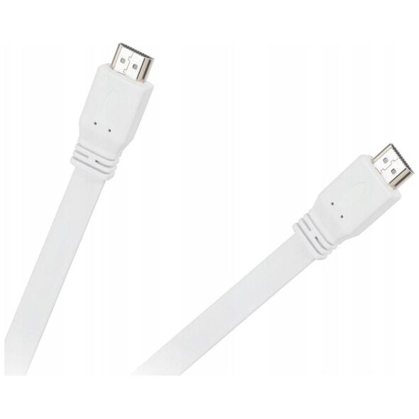 Kabel Cabletech HDMI - HDMI 1.8m biały (KPO3725-1.8)