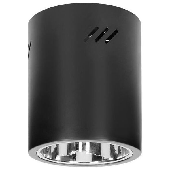 Lampa sufitowa Orno KORIN 16, oprawa typu downlight, 60W, E27, stal, czarna,AD-OD-6181BE27