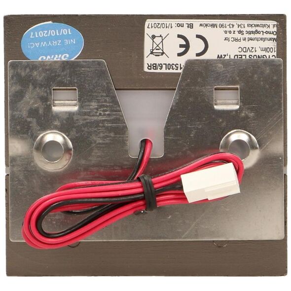 Oprawa schodowa Orno Cygnus LED mosiądz mat (OR-OS-1530L6/BR)