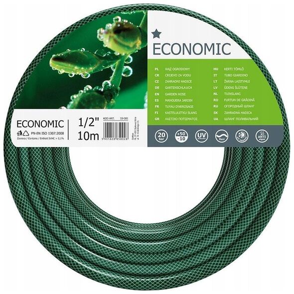 Cellfast Wąż ogrodowy - ECONOMIC 1/2" 10m (10-007)