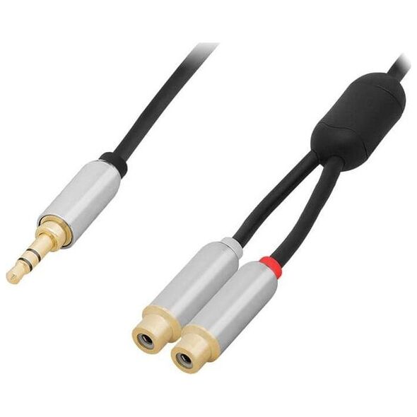 Kabel Blow Jack 3.5mm - RCA (Cinch) x2 Brak danych czarny (91-240#)