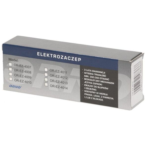 Orno Elektrozaczep asymetryczny z blokadą, prawy