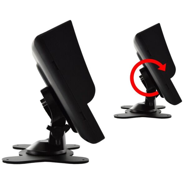 Nvox Monitor samochodowy lcd 7cali hd cofania i monitoringu z obsługą do 4 kamer