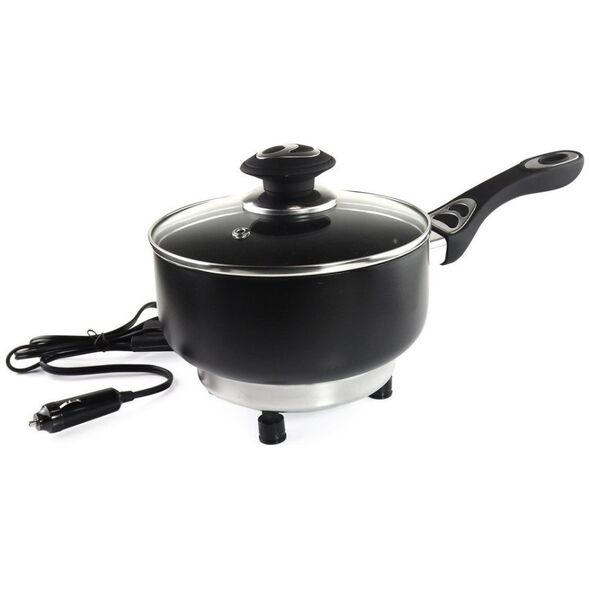 AMiO Rondel elektryczny z pokrywką do samochodu 18cm x 8cm 250w 24v