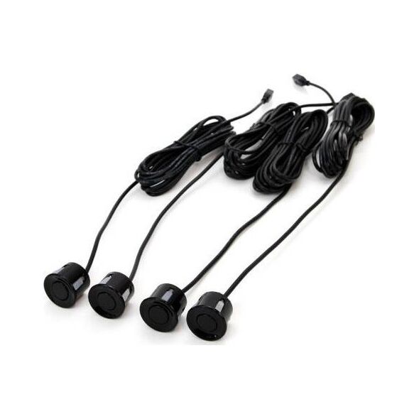 AMiO Zestaw czujników parkowania tft02 4,3" z kamerą hd-305-led 4 sensory czarne