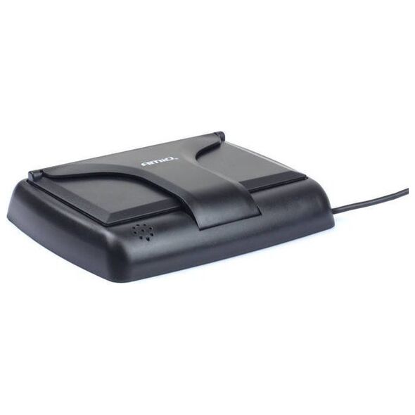 AMiO Zestaw czujników parkowania tft02 4,3" z kamerą hd-305-led 4 sensory czarne