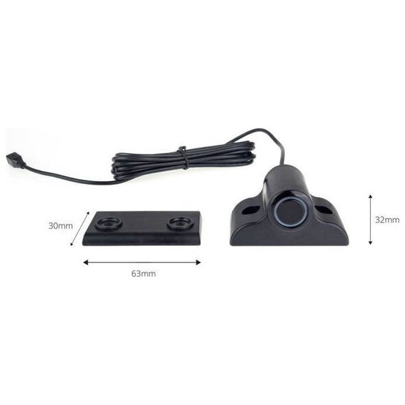 AMiO Zestaw czujników parkowania tft01 4,3" z kamerą hd-310 4 sensory czarne truck