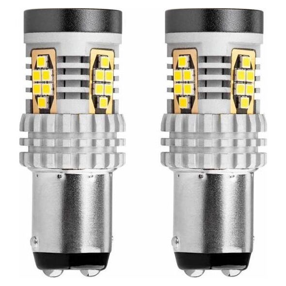 AMiO Żarówki led canbus 3020 24smd 1157 bay15d p21/5w white