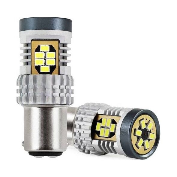 AMiO Żarówki led canbus 3020 24smd 1157 bay15d p21/5w white