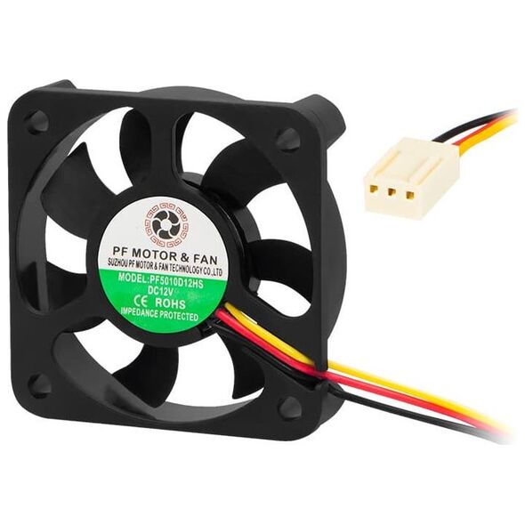 Wentylator Blow 50x10mm 12V ślizgowy
