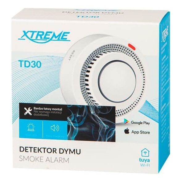 Blow 50-642# Detektor czujnik dymu td30 2xaaa wifi
