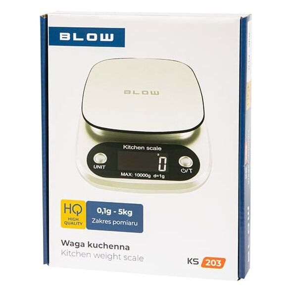 Waga kuchenna Blow KS203 srebrna (44-086#)