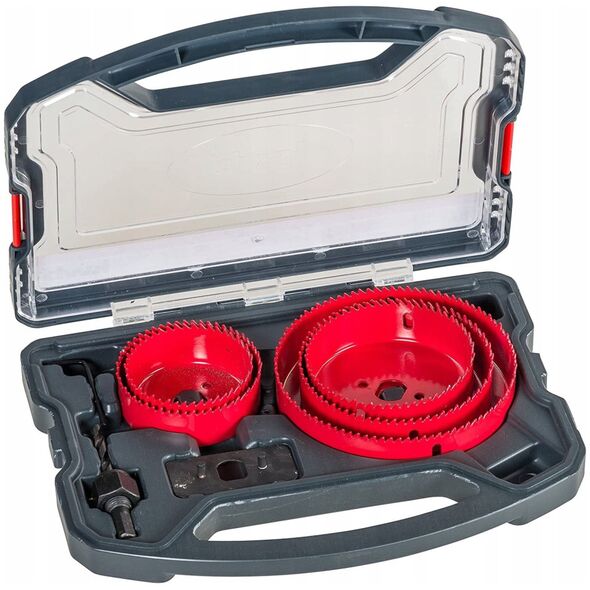 Einhell 49109178 ZESTAW OTWORNIC 8 SZT, 68-127 MM