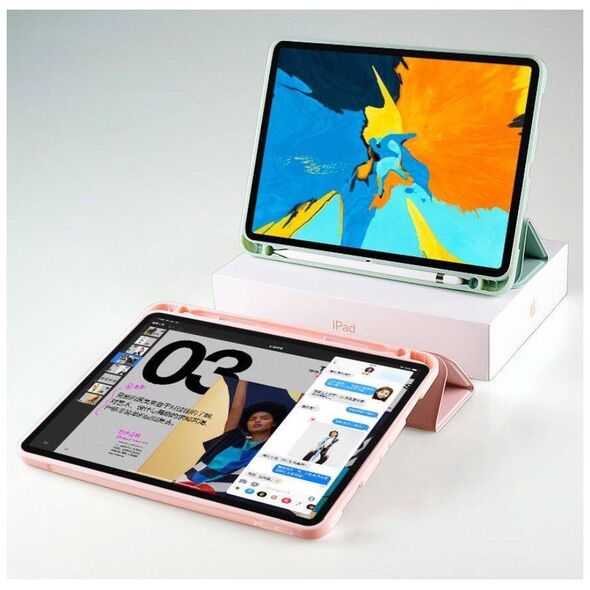 Tablet Case APPLE IPAD 10.2 (7gen) Tech-Protect SmartCase Pen pink 0795787710623