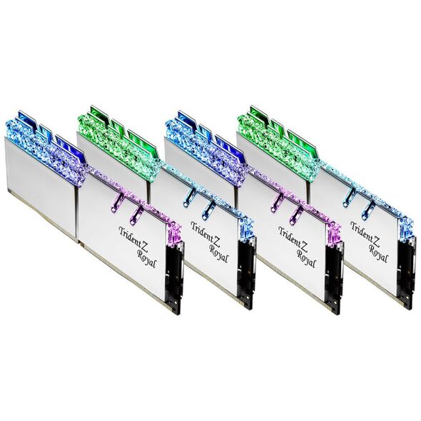 Pamięć G.Skill Trident Z Royal, DDR4, 64 GB, 3200MHz, CL16 (F4-3200C16Q-64GTRS)